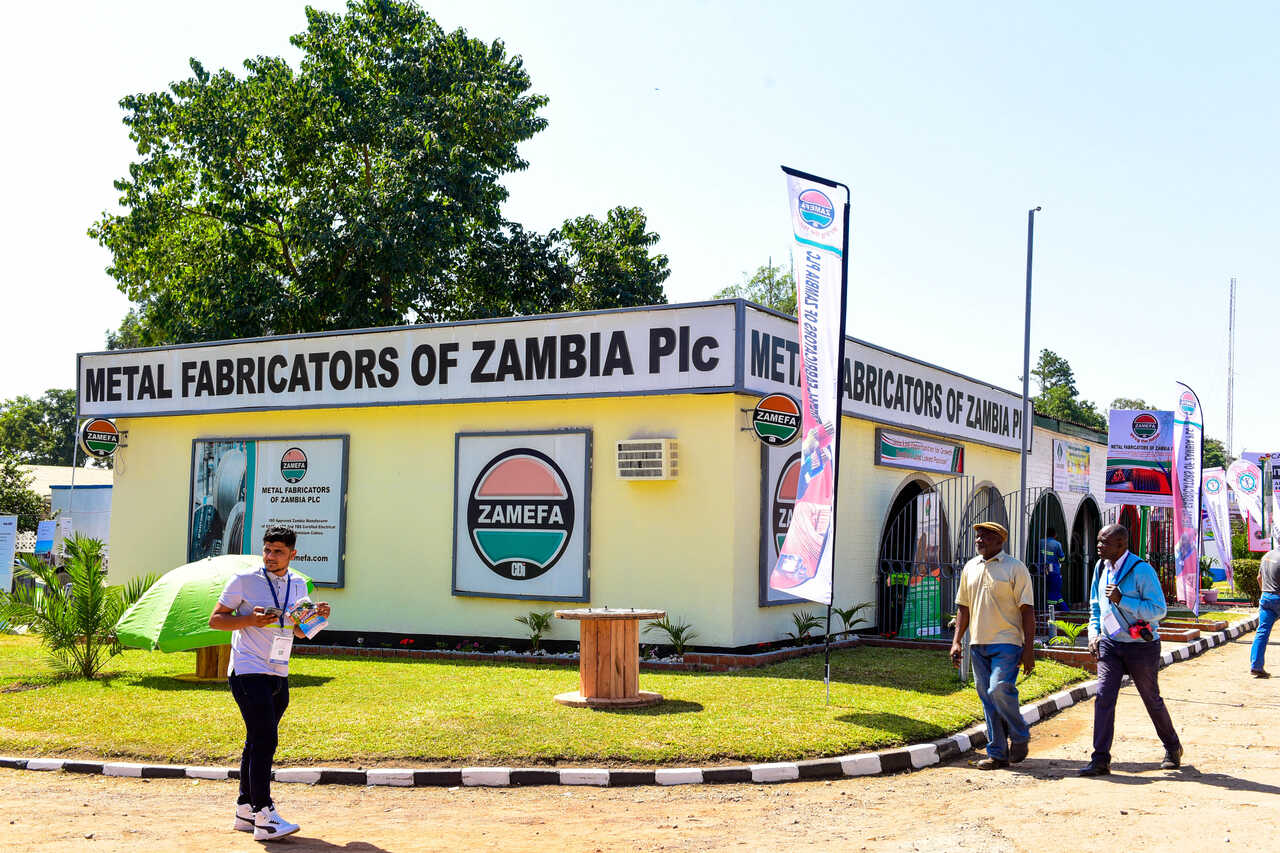 Machinery display at Caminex