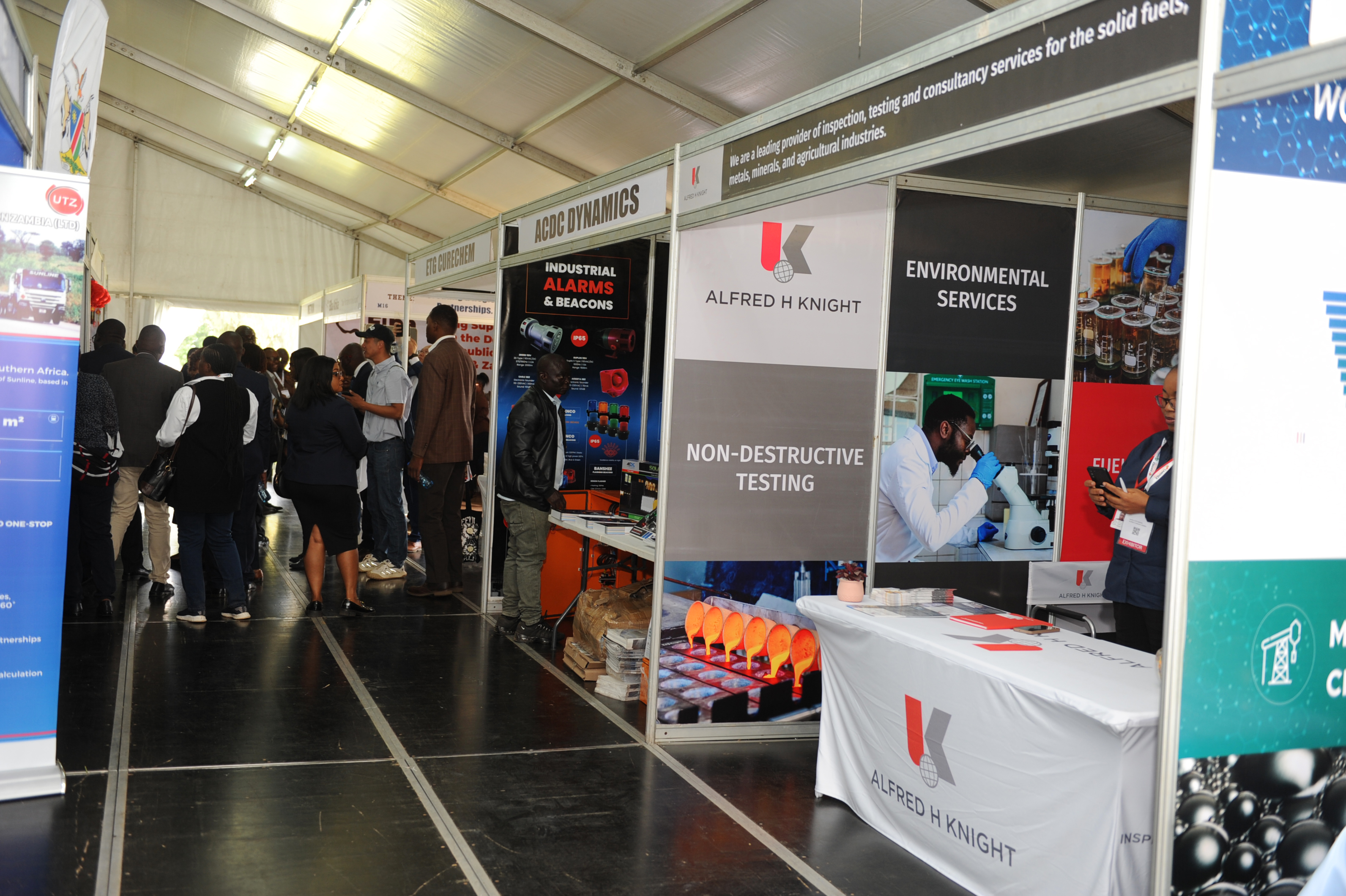 Informational booths